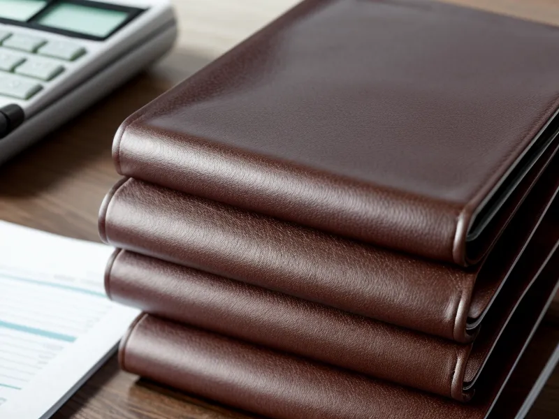 Gros plan sur des dossiers de comptabilité et un stylo sur un bureau en bois